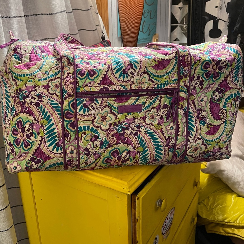 Vera Bradley Duffel Bag Disney Parks Mickey